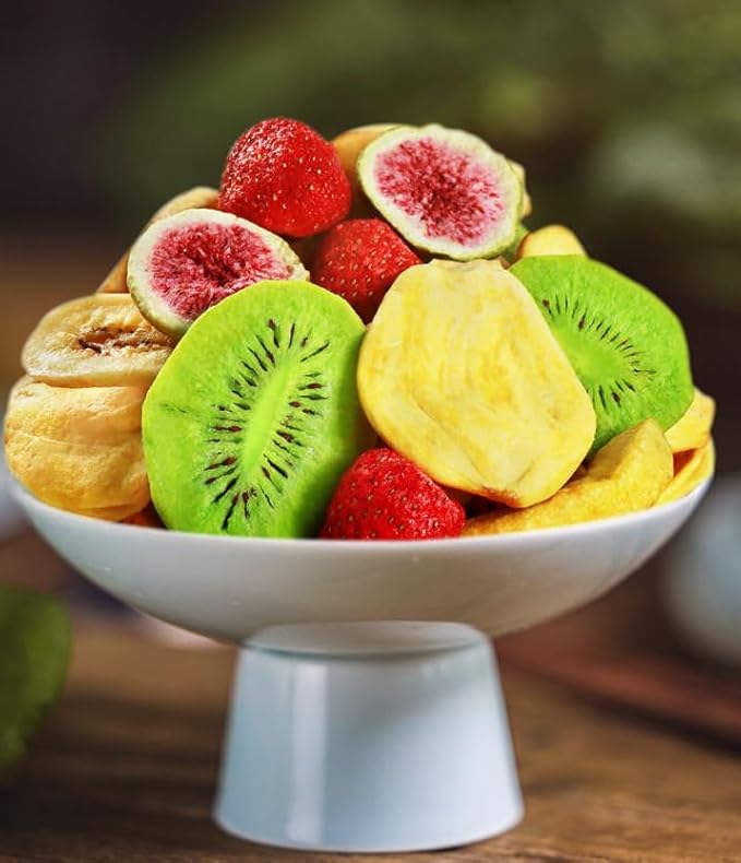 7 kinds of fruit chips (255g/ bag) assorted dried fruitsstrawberry and peach dried fruitsvegetable snacksdelicious snack giftspreserved fruitsChinese healthy snacksinstant food (2bags)