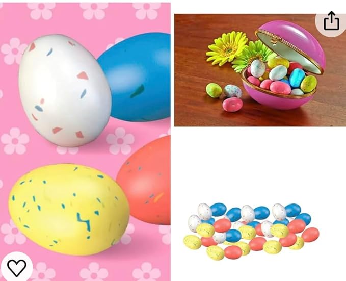 WHOPPERS Robin Eggs Malted Milk Candy Easter Candy Easter Basket Fillers Easter Candy Treats Bulk 2.5 Pounds