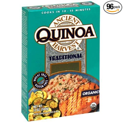Ancient Harvest Organic Quinoa Traditional 12-Ounce Boxes (Pack of 12) ( Value Bulk Multi-pack)