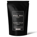 Steel Mill Coffee Co. | Colombia Excelso Fair Trade Organic Coffee | 2 LB Bag | Ground | Medium Roast | 100% Arabica Beans | Organic Fair Trade