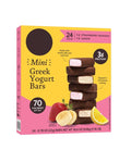 Greek Lemon &amp Strawberry Banana Yogurt Bars Mini Bars Pack 24 pk./0.78 oz.