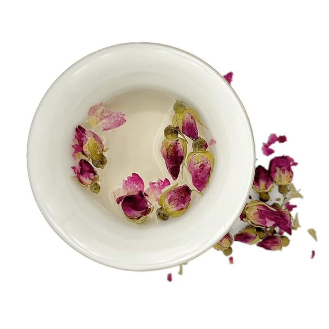 Greenlike Natural Dried Rosebud Flower Rose Bug tea 16oz Rose tea 玫瑰花 玫瑰花茶