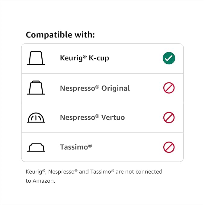 AmazonFresh Donut Cafe 80 Ct. K-Cups Medium Roast Keurig K-Cup Brewer Compatible