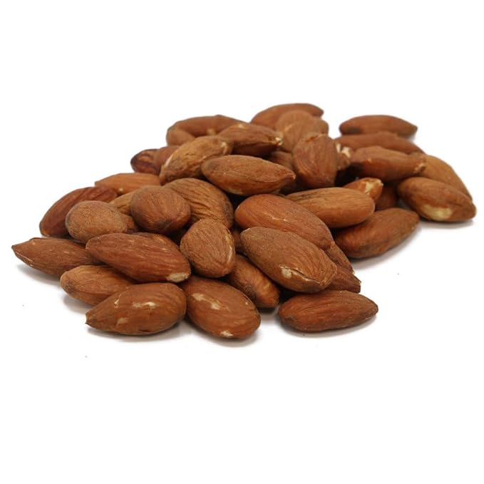 C.J. Dannemiller Almonds Bulk 10 LB Box Whole Red Roasted Unsalted Almonds Perfect for Snacking Baking Cooking