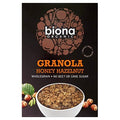 Biona Organic Honey &amp Hazel Crunchy Granola - 375g