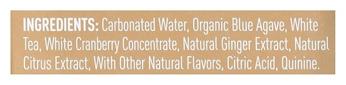 TOST Cranberry &amp Ginger Sparkling White Tea 4 Pack 8.45 FZ