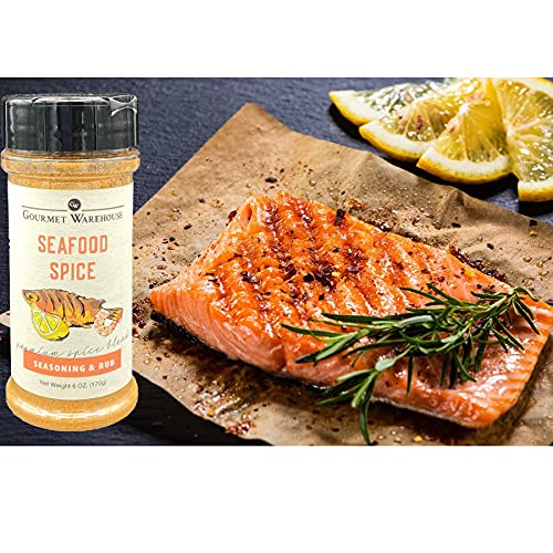 Gourmet Warehouse Seafood Seasoning 6 ozs 3 Pack - Gluten Free No MSG No HFCS