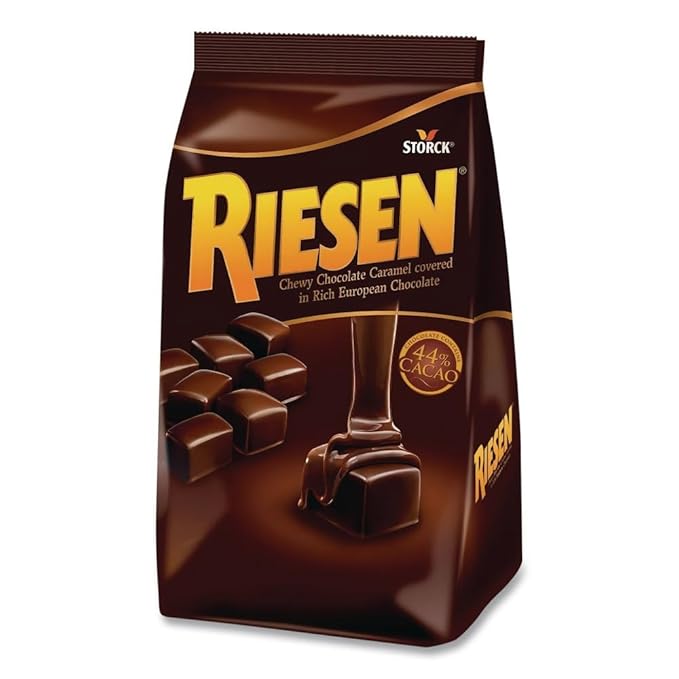 Riesen Chewy Chocolate Caramel Covered in Rich European Chocolate 30oz Bag
