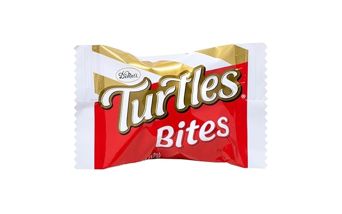 Turtles Original Bite-Size Candies 0.42 Oz Pack Of 60