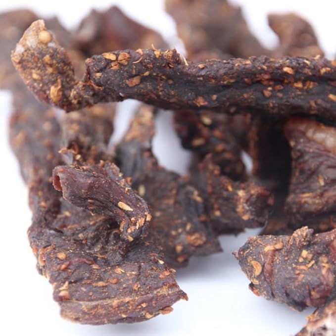 SimpliMEAT CHilli Bites Air-Dried Sugar-Free Dairy-Free Paleo Keto 2 by 8oz 1LB