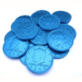 Fort Knox Milk Chocolate 1.5-inch Coins - Blue Foil 1 lb