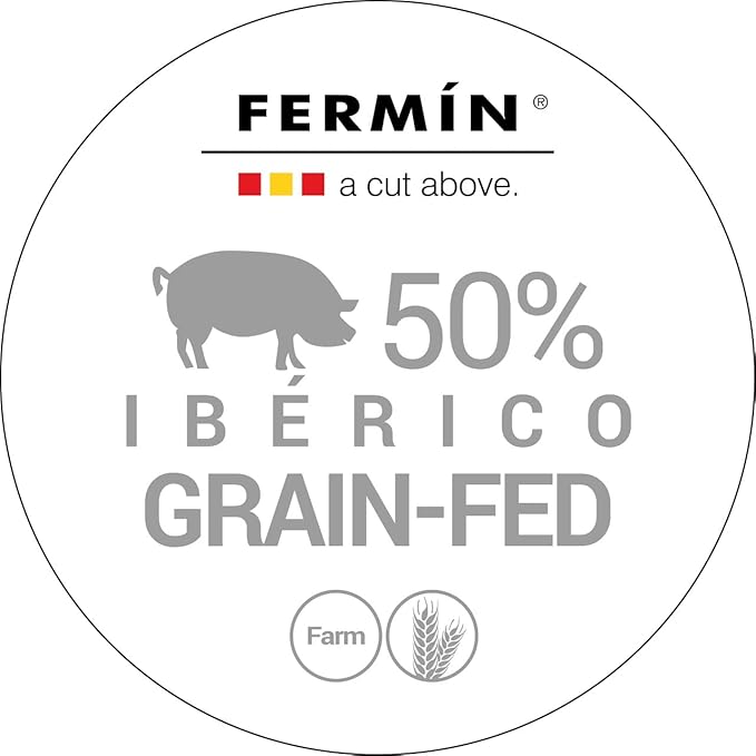Fermin 50% Iberico Grain-Fed Boneless Shoulder Ham (3.5–4.5 lbs) – Paleta de Cebo Ibérica Deshuesada