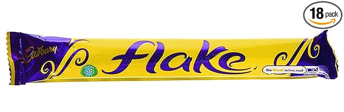 Cadbury Flake Chocolate Bar (32g x 18)
