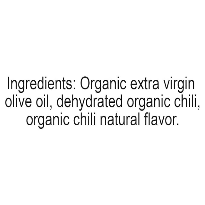 Mantova Organic Chili Flavored Extra Virgin Olive Oil 8.5 Fl Oz (Pack of 2)