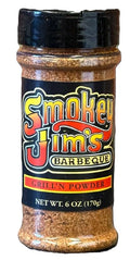 Smokey Jim's Barbeque - Grill'n Powder - Bold All-Purpose BBQ Seasoning &amp Dry Rub 6 oz - Classic Dry Rub for Ribs Chicken Steak Veggies &amp More