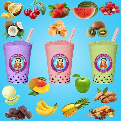 Chai Tea Latte Boba/Bubble Tea Powder By Buddha Bubbles Boba 1 Pound (16 Ounces) | (453 Grams)