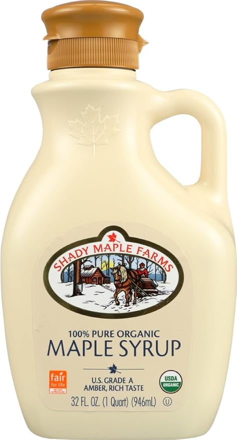 100% Organic Maple Syrup Grade A Dark Amber