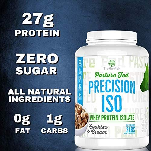 Precision ISO Cookies &amp Cream (5lb) | Premium Pasture Fed Whey Protein Isolate