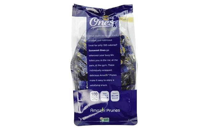 Gold Label Ones Super Select California Individually Wrapped Prunes 12 oz bag (Pack of 2)