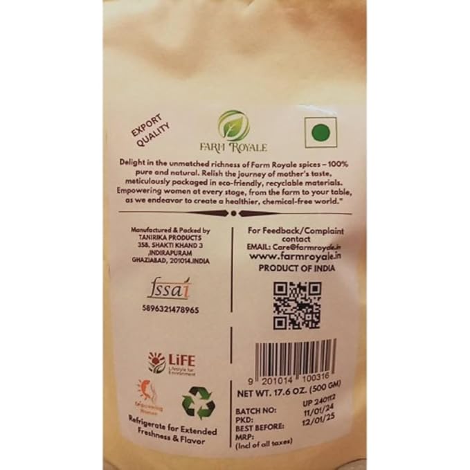Farm Royale Dried Raw Mango/Amchur Whole-1 k.g.||100% Pure and Natural||Shudh||Handpicked Material||Export quality