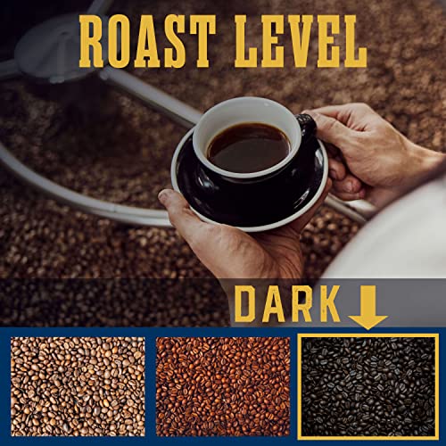 Boyer's Coffee Rocky Mountain Thunder Coffee Dark Roast Whole Bean 2.25lb Bag (1-Count)
