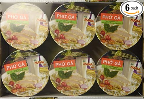 (Chicken Noodle Soup) 6 Bowls in a Packs by MAMA_AB