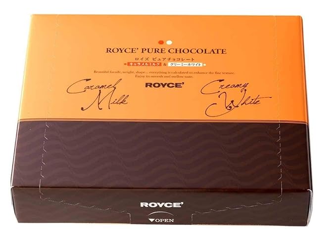 ROYCE' Pure Chocolate Caramel Milk &amp Creamy White