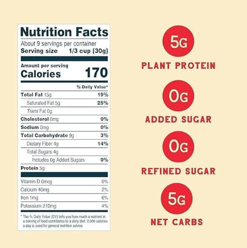 (2 Bags) Seven-Sundays Nut Granola Cereal Rise &amp Shine Strawberry Banana Nut20 Ounce Grain &amp Gluten Free 5g Protein 5g Net Carbs and Keto Friendly
