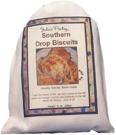 Julias Pantry JP200 Southern Drop Biscuits Cloth Bag 10oz Pack of 4