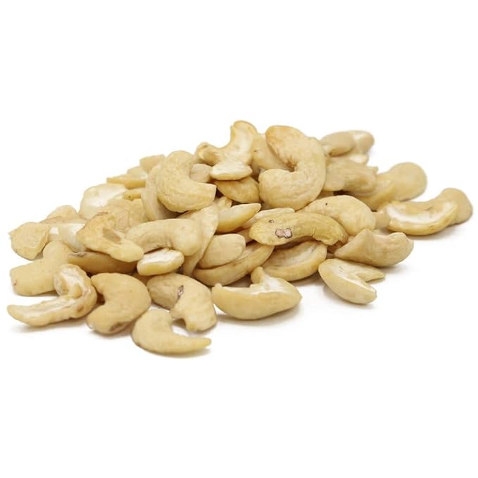 C.J. Dannemiller Cashew Halves Bulk 10 LB Box RAW Split Cashews Perfect for Snacking Cooking Trail Mixes