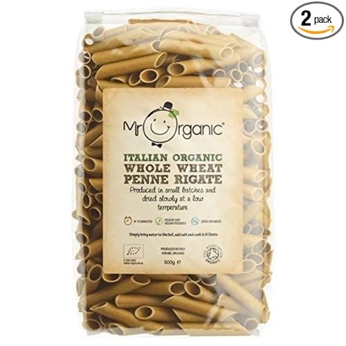 Mr Organic Whole Wheat Penne 500g - Pack of 2