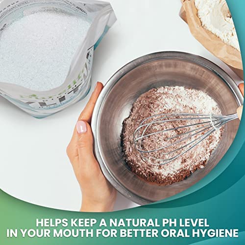 DureLife XYLITOL Sugar Substitute 10 LB (160 OZ) Made From 100% Pure Birch Xylitol NON GMO - Gluten Free - Kosher Sugar alternative