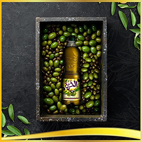 Alhorra Moroccan Virgin Olive Oil First Cold Pressed (1 Liter) 34 Fl Oz