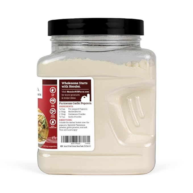 Hoosier Hill Farm Parmesan Cheese Powder 1LB (Pack of 1)