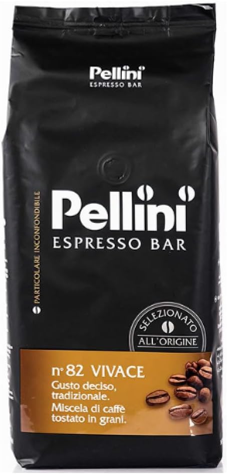 Pellini No.82 Vivace Roasted Coffee Beans 1kg