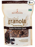 Erin Baker's Homestyle Granola Double Chocolate Chunk 12-Ounce Bags (Pack of 6) by Erin Baker's