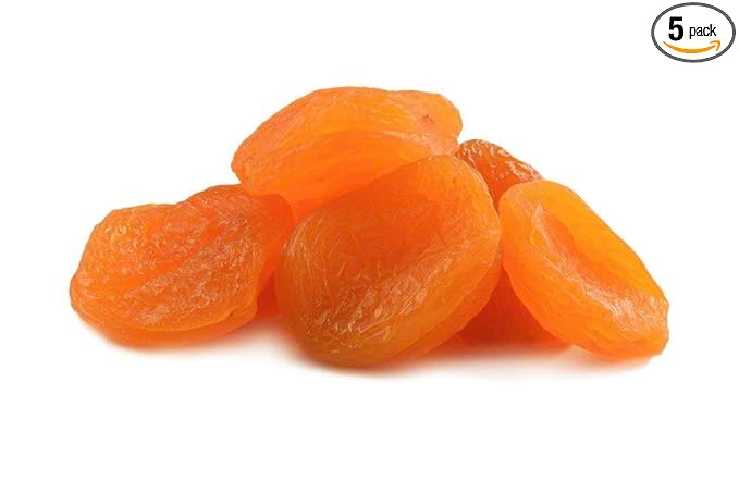 Dried Turkish Apricots 5lb Bags — Individual Bags