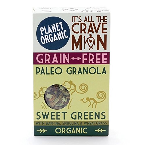 Planet Organic Paleo Granola Sweet Greens - 350g (0.77lbs)