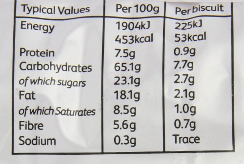 Doves Farm Organic Digestives Fruity Oat 200g - Pack of 6