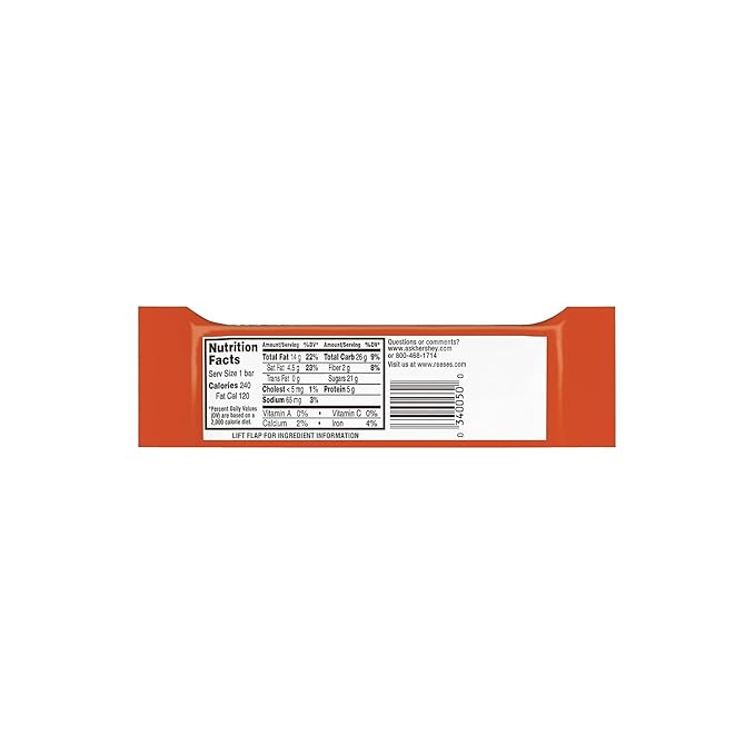 Reese's Nutrageous Bar 1.66 oz. 18/Box (HEC10930)
