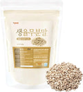 Korean Job's Tears Powder – 100% Roasted or Raw Yulmu from Korea Finely Ground No Additives Plant-Based Ingredient for Smoothies Porridge and Cooking 생율무가루 (10.6 oz (300g) Raw Job's Tears)