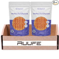 Alcaguete waffles Pandeyuca (2 pack) Cassava bread Cheese waffle Gluten Free &amp no added sugar Works with Waffle Maker - Fast and Fresh Breakfast Foods