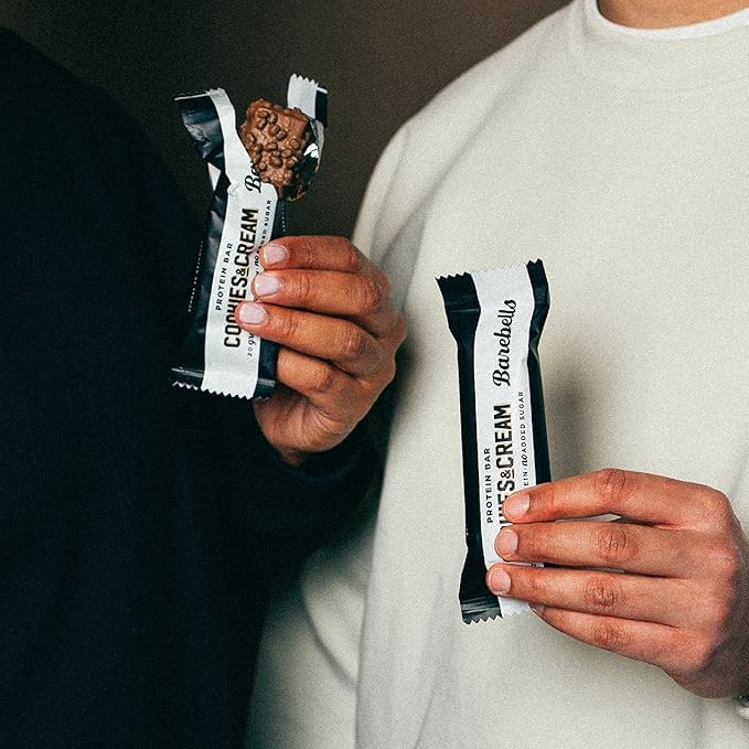 BarebeIIs-Protein Bars-Assorted Variety Pack Sampler Protein Snacks with 20g of High Protein (8 Pack) REPACKAGED BY Trendy Stuff Online
