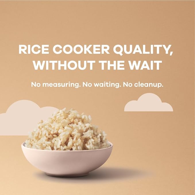 OTOKI Korean Sprouted Brown Rice Premium Whole Grain Rice Bowls Gluten-Free &amp Vegan Ready in 2 Minutes 7.41 oz (Pack of 12)
