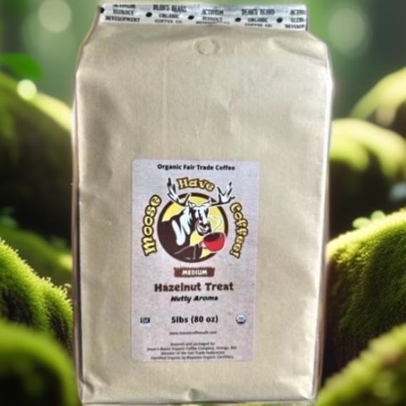 MOOSE HAVE COFFEE! ORGANIC WHOLE BEAN COFFEE – HAZELNUT TREAT COFFEE-HT2