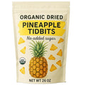 Organic Dried Pineapple Tidbits 26 oz (Pack of 2)