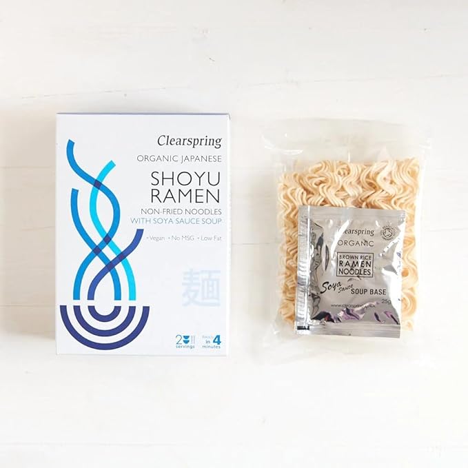 CLEARSPRING Shoyu Ramen Noodles with Soya Soup 105 GR