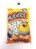Authentic Sabores - Imported Mexican La Corona Huevitos Sabor Chocolate Confitados 500g With 1ct. La Corona Marshmallows Chocolate Covered Lollipop Paletón