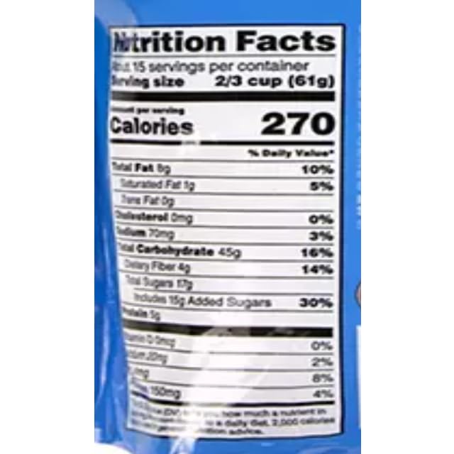 Blueberry Flax Granola Naturally Flavored 32 oz (1 Pack)
