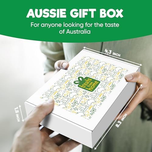 Cadbury Chocolate Box 10-Pack – A Delicious Assortment of Australian Favorites Including Flake Crunchie Turkish Delight Picnic and More – 316g of Classic Cadbury Chocolates